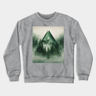 Misty Mountain Triangle Crewneck Sweatshirt